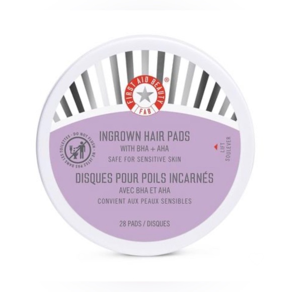 FIRST AID BEAUTY | Ingrown Hair Pads with BHA & AHA - Picture 1 of 7